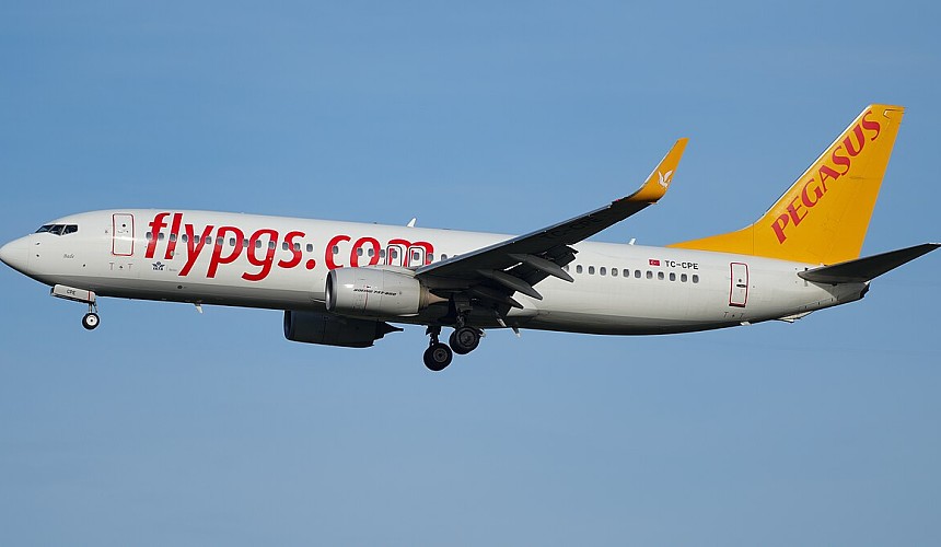 Дешевые билеты в Европу и Африку предлагает Pegasus Airlines