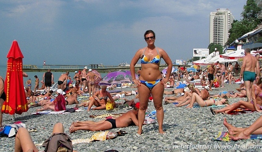 Пляж Девушки Сочи