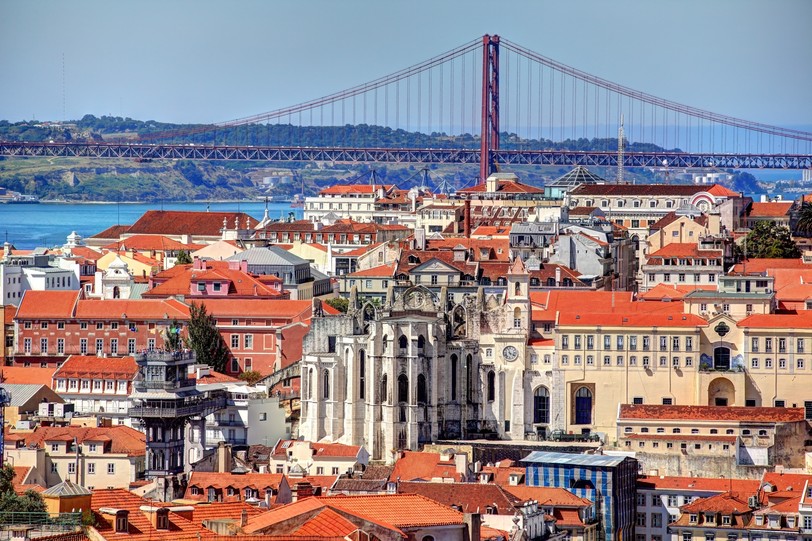 Lisbon Panoramic view of the center of Lisbon from the neighborhood of Alfama shutterstock_529753360.JPG