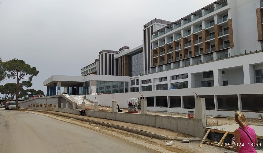 Новый турецкий отель Ethno Belek откроется позже заявленной даты